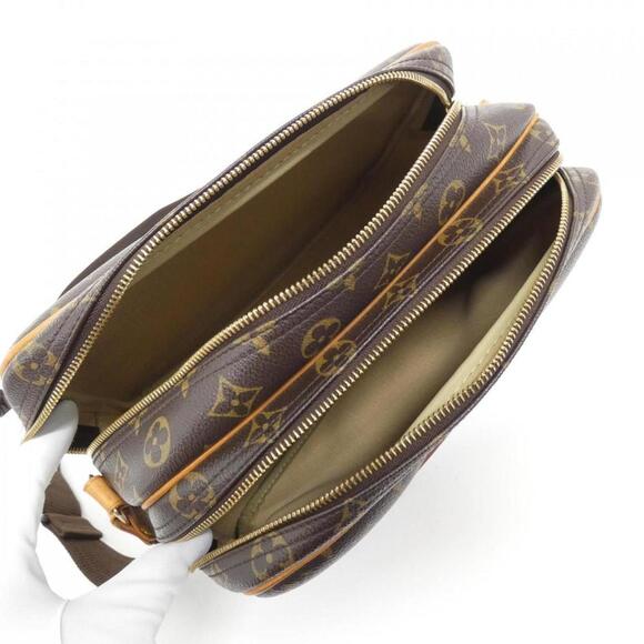 LOUIS VUITTON Brown Monogram Shoulder Bag - Picture 9 of 10